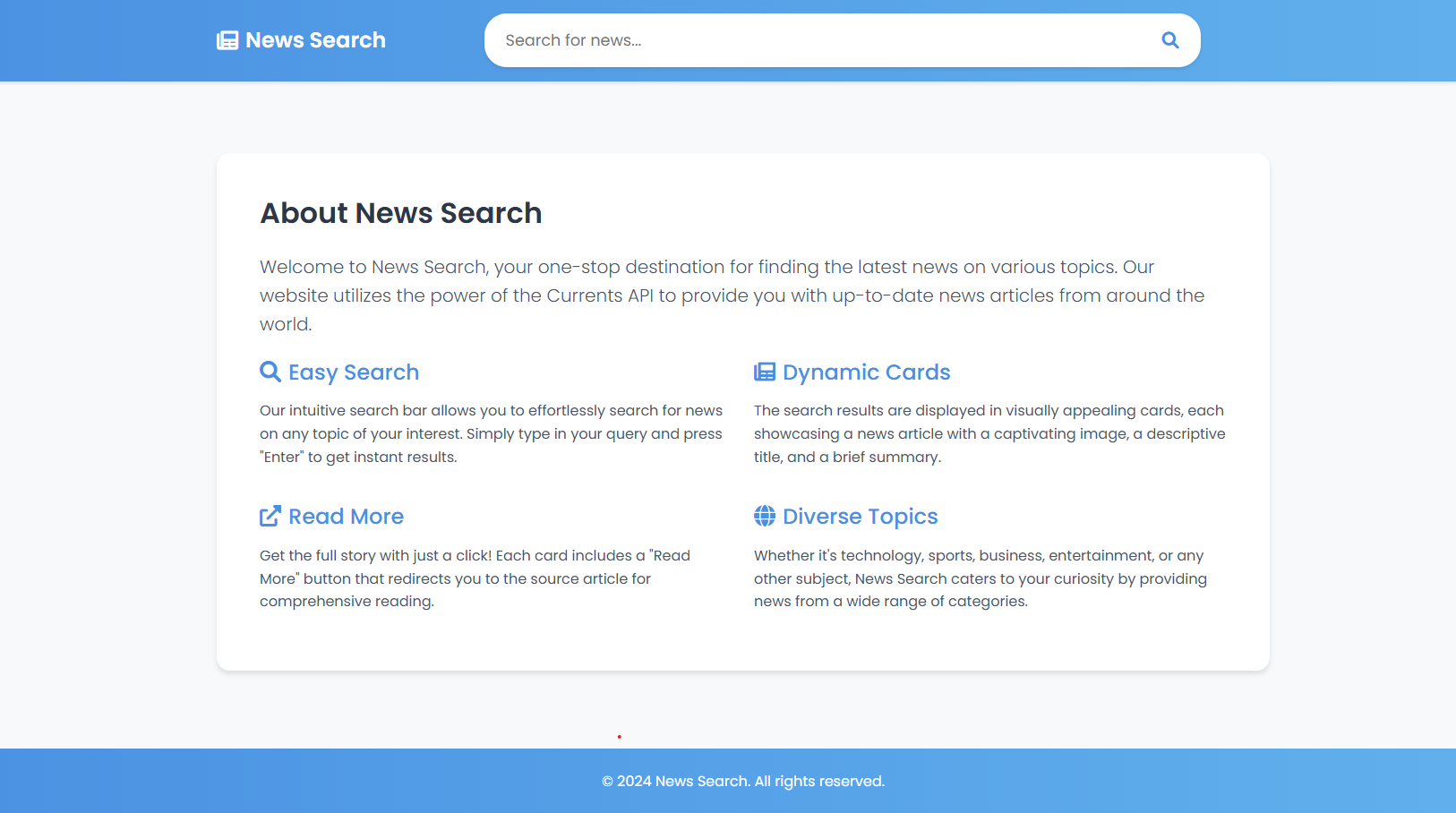 News Web App